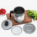 Oil Filter Pot Oil Strainer Pot Stainless Steel Grease Strainer Oil Storage Pot Oil Container HZ BEDDING