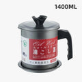 Oil Filter Pot Oil Strainer Pot Stainless Steel Grease Strainer Oil Storage Pot Oil Container HZ BEDDING