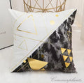 Black and Gold Velvet Cushion Covers –  Soft Decorative Throw Pillow Cases, 16x16 inch for Sofa, Bed, Car, Living Room Black and Gold Velvet Cushion Covers – Soft Decorative Throw Pillow Cases, 16x16 inch HZ BEDDING