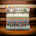 Colorful Geometric Cushion Cover – 16x16 Inch Modern Decorative HZ BEDDING