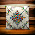 Colorful Geometric Cushion Cover – 16x16 Inch Modern Decorative HZ BEDDING
