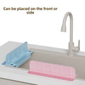 2 in 1 Sink Splash Guard - Waterproof Strong Suction Sink Water Splash Guard with Drain Tray - Kitchen Splash Stopper HZ BEDDING