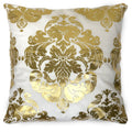 Black and Gold Velvet Cushion Covers –  Soft Decorative Throw Pillow Cases, 16x16 inch for Sofa, Bed, Car, Living Room Black and Gold Velvet Cushion Covers – Soft Decorative Throw Pillow Cases, 16x16 inch HZ BEDDING