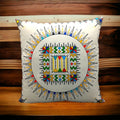 Colorful Geometric Cushion Cover – 16x16 Inch Modern Decorative HZ BEDDING