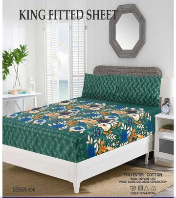 King Size Fitted Bedsheet HZ BEDDING