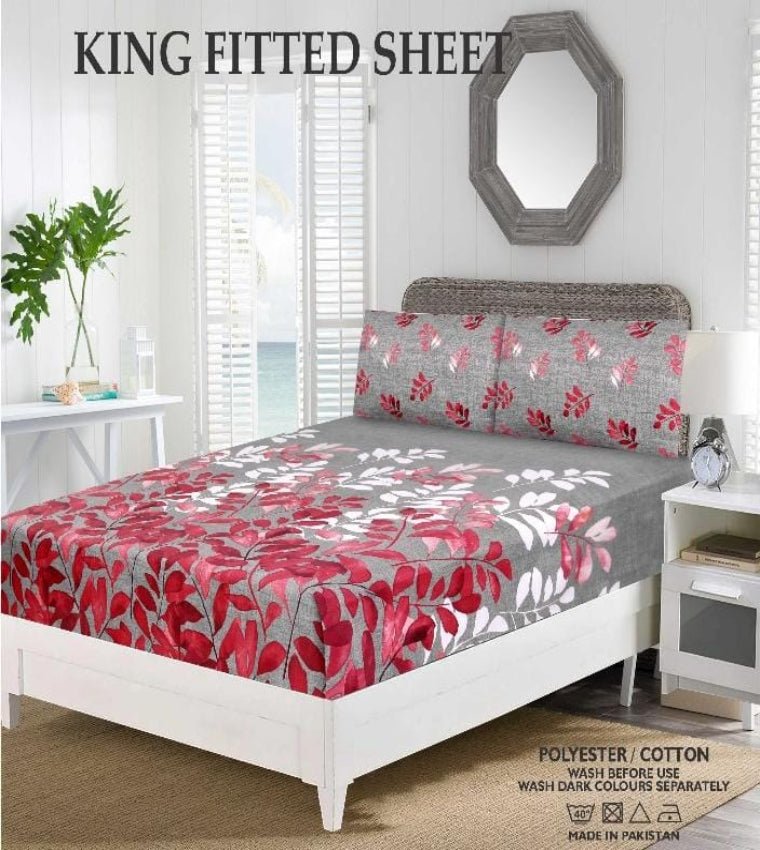 King Size Fitted Bedsheet HZ BEDDING