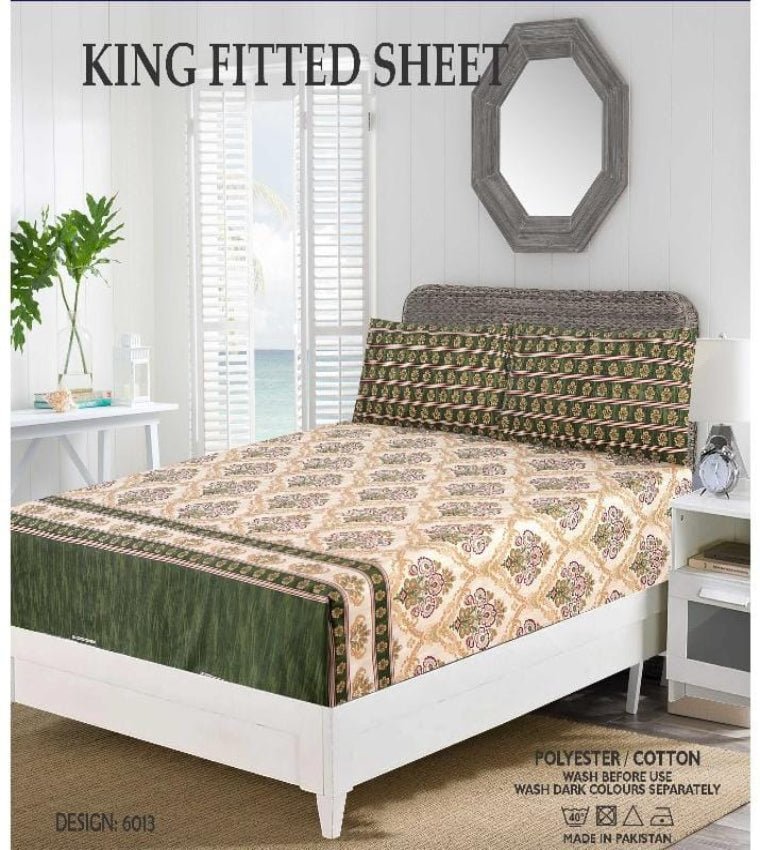 King Size Fitted Bedsheet HZ BEDDING