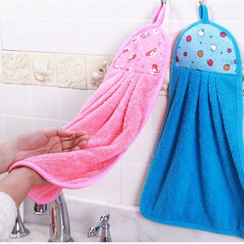 Kitchen Hanging Hand Towel Soft HZ BEDDING