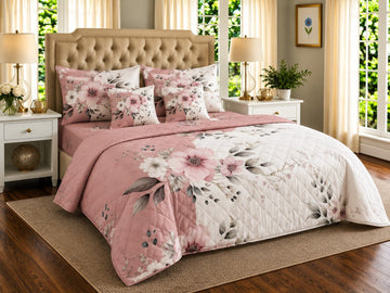 Luxury 6 Pcs Bedding Set Design H HZ BEDDING