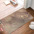 Marble Design Rectangler Absorbent Antislip Door Mat HZ BEDDING