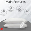 Medicated Pillow filled with Micro Ball Fiber by Hype Pillow HZ BEDDING