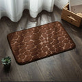 Memory Foam Bath Mat Cobblestone Bathroom Rugs Super Water Absorbent Bath Mats for Bathroom Machine Washable Bath Rugs 40X60CM HZ BEDDING