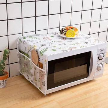 Microwave Oven Cover,Dust Proof HZ Mart