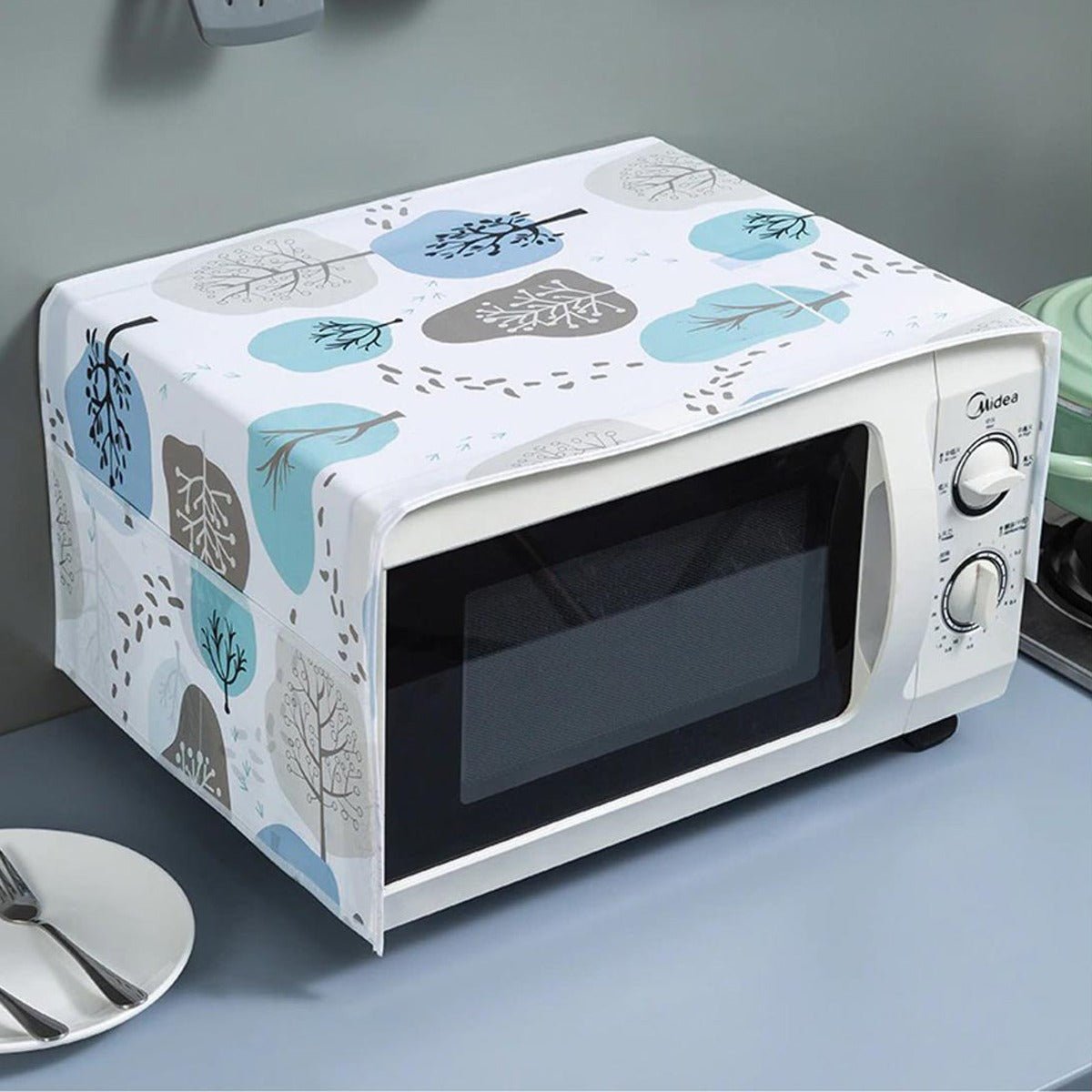 Microwave Oven Cover,Dust Proof HZ Mart