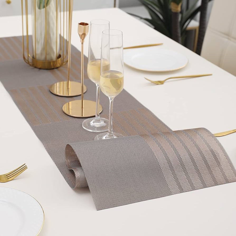 New Design Stripes Design Rectangular Table Runner 12x56inch HZ BEDDING