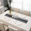 New Grey Stripes Design Rectangular Table Runner 12x56inch HZ BEDDING