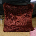 Plush Cushion Cover 15x15 HZ BEDDING