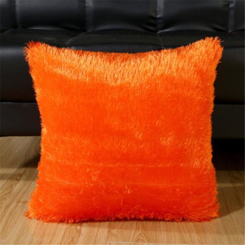 Plush Cushion Cover 15x15 HZ BEDDING