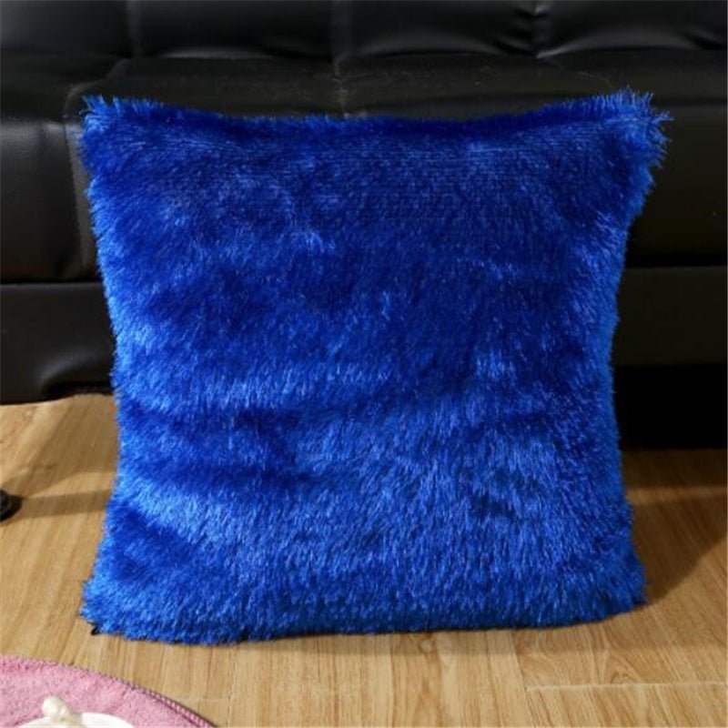 Plush Cushion Cover 15x15 HZ BEDDING