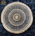 Round Jute Placemat 15x15 Non-Slip Dining Mat HZ BEDDING