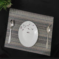 Set of 2/4/6/8pcs Multi Shade Pvc Placemats, HZ BEDDING