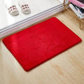 Soft Plain Door MATS DECORATIVE FLOOR MAT,WASHABLE DOOR MATS MULTI COLOURS HZ BEDDING