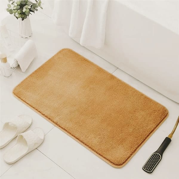 Soft Plain Door MATS DECORATIVE FLOOR MAT,WASHABLE DOOR MATS MULTI COLOURS HZ BEDDING