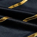 Soft Valvet Golden Strip Cushion Cover 16 x 16 HZ BEDDING