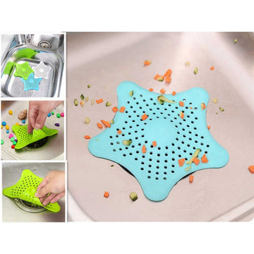 Starfish Silicone Sink Stopper & Hair Catcher HZ MALL