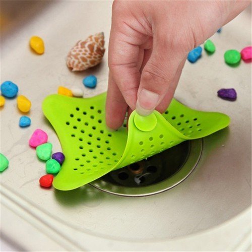 Starfish Silicone Sink Stopper & Hair Catcher HZ MALL
