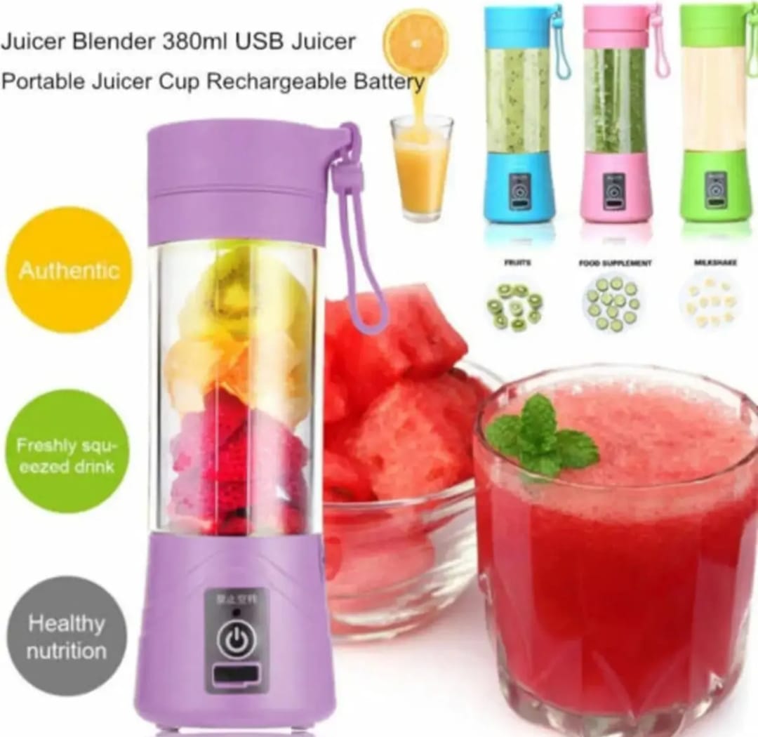USB Rechargeable Juicer Blender 6 Blades Digital deals