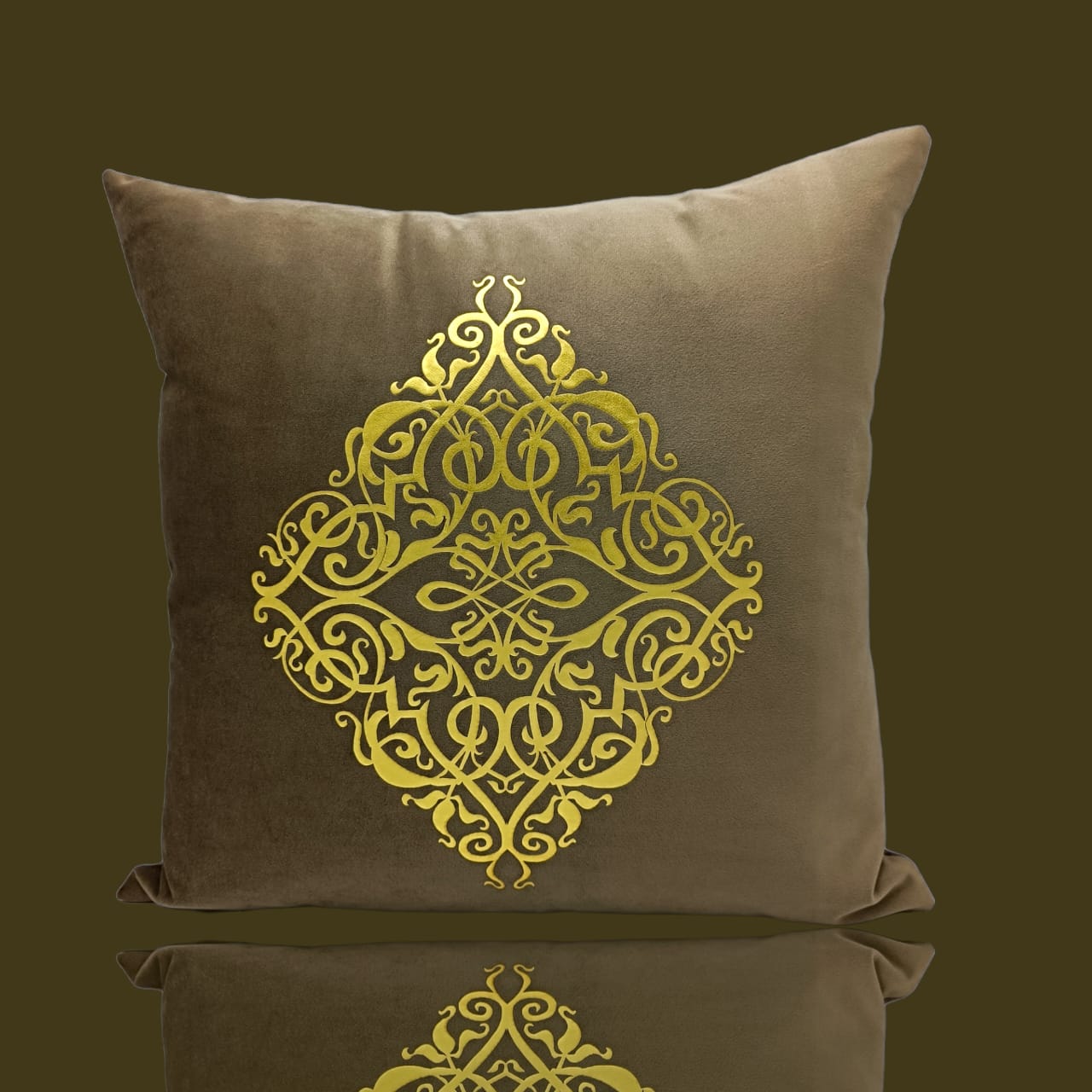 Velvet Diamond Cushion Covers 16x16 HZ BEDDING