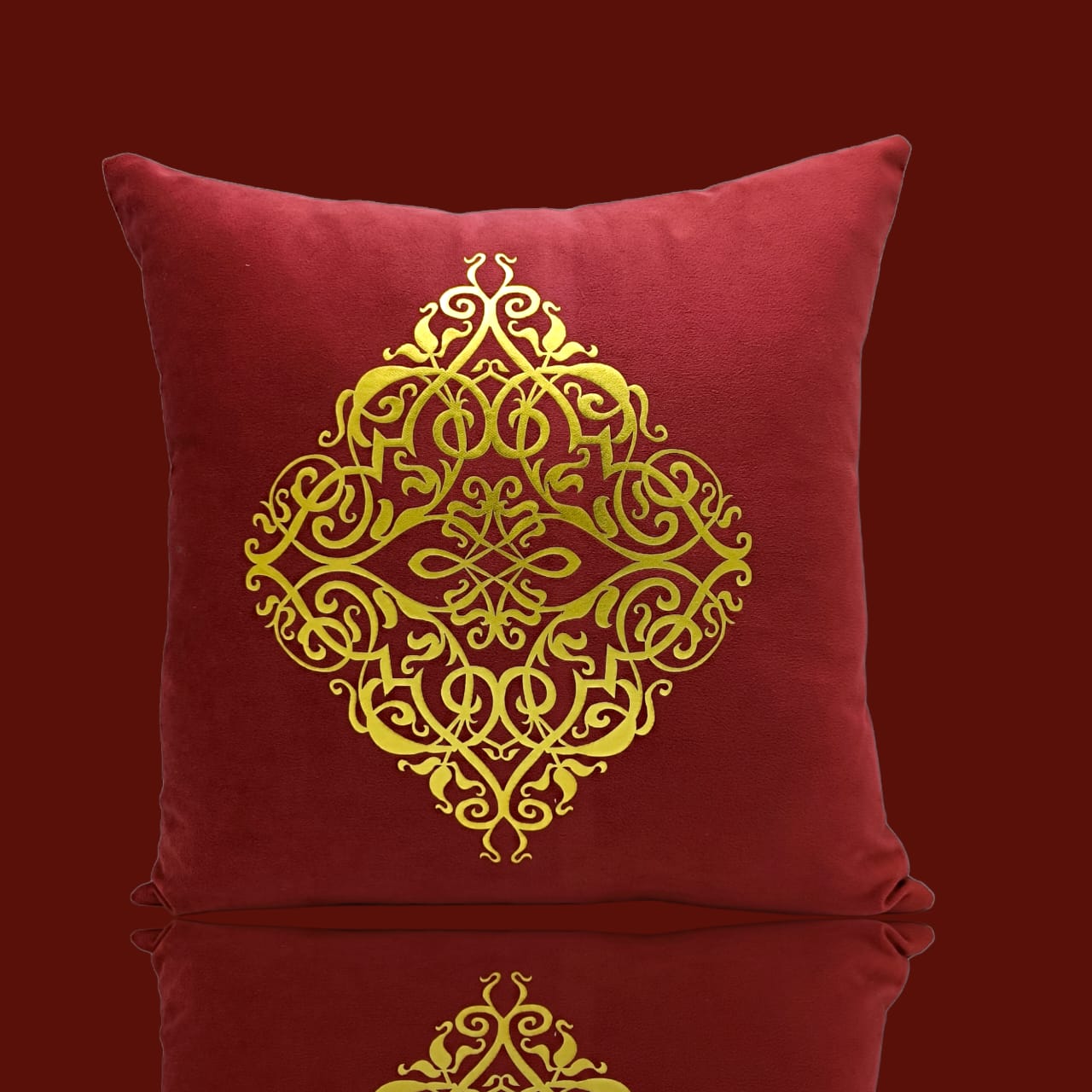 Velvet Diamond Cushion Covers 16x16 HZ BEDDING